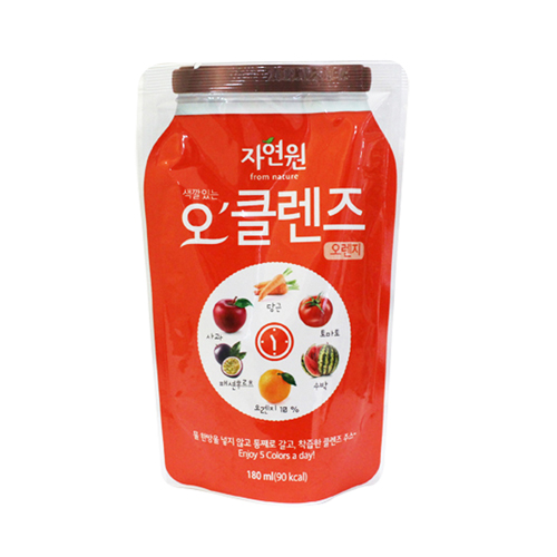 자연원 오클렌즈 오렌지 180ml