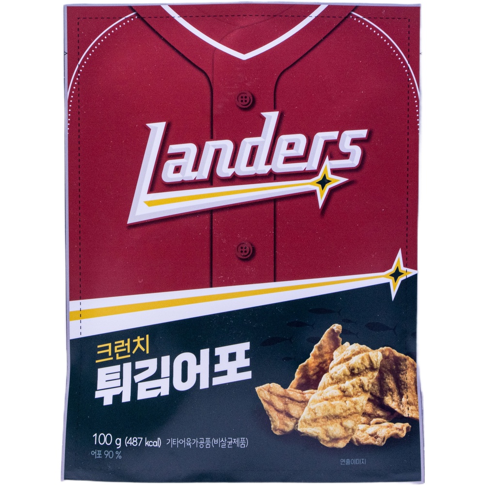 SSG 랜더스 크런치 튀김어포 100g