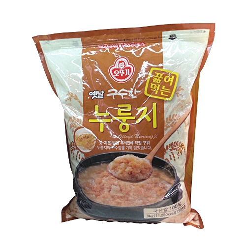 오뚜기 옛날 구수한 끓여먹는 누룽지 3kg