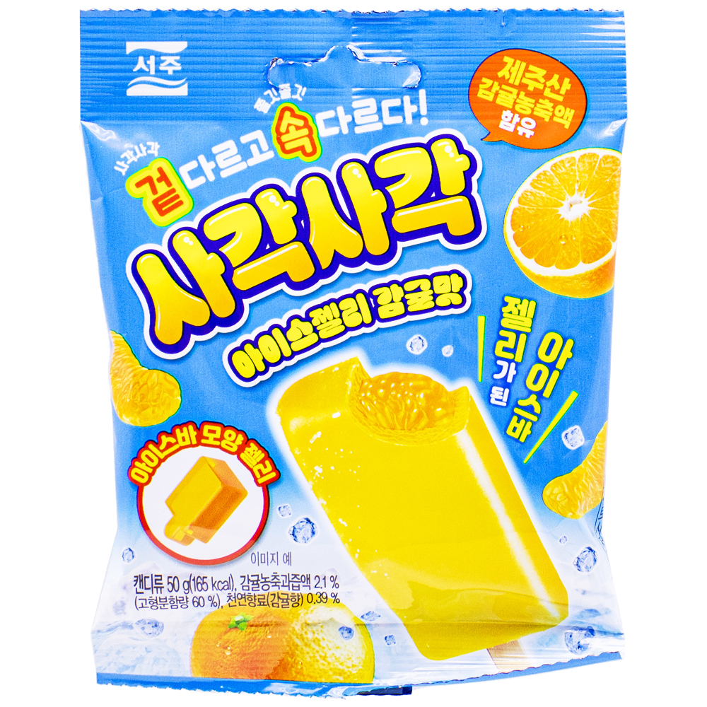서주 사각사각 아이스젤리 감귤맛 50g