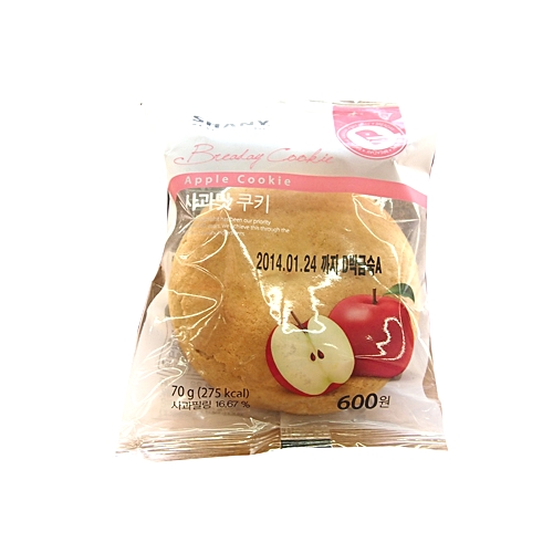 삼립 사과맛 쿠키 70g