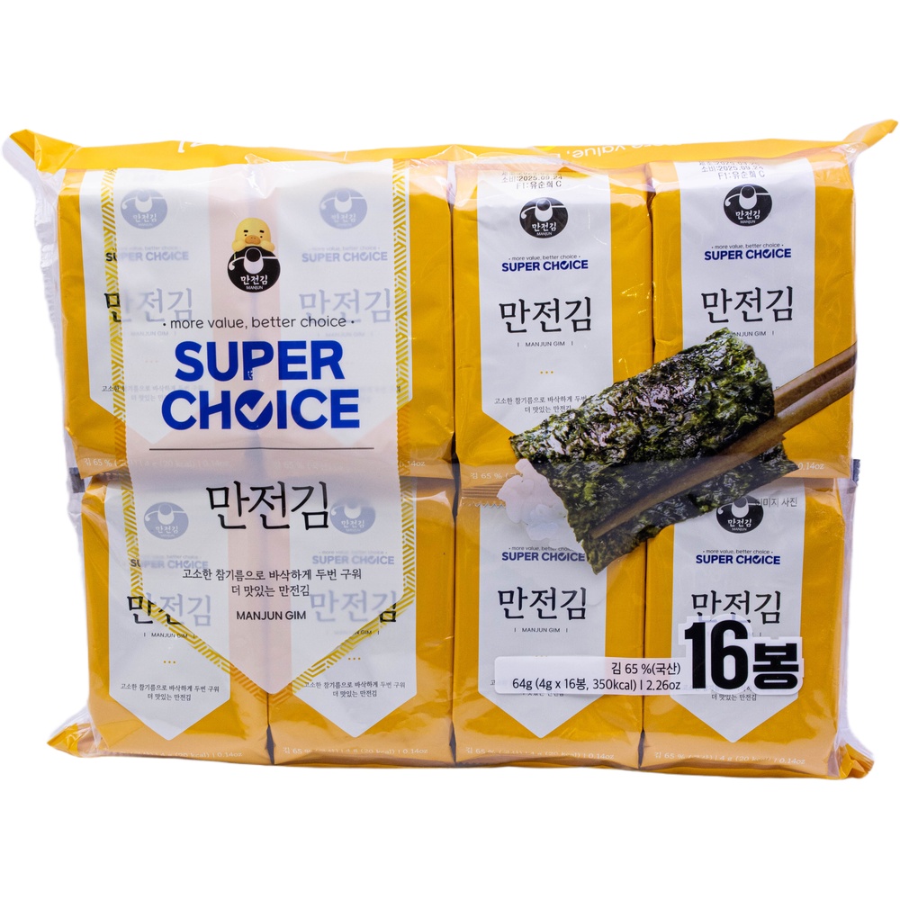 만전김 슈퍼초이스 만전김 4g