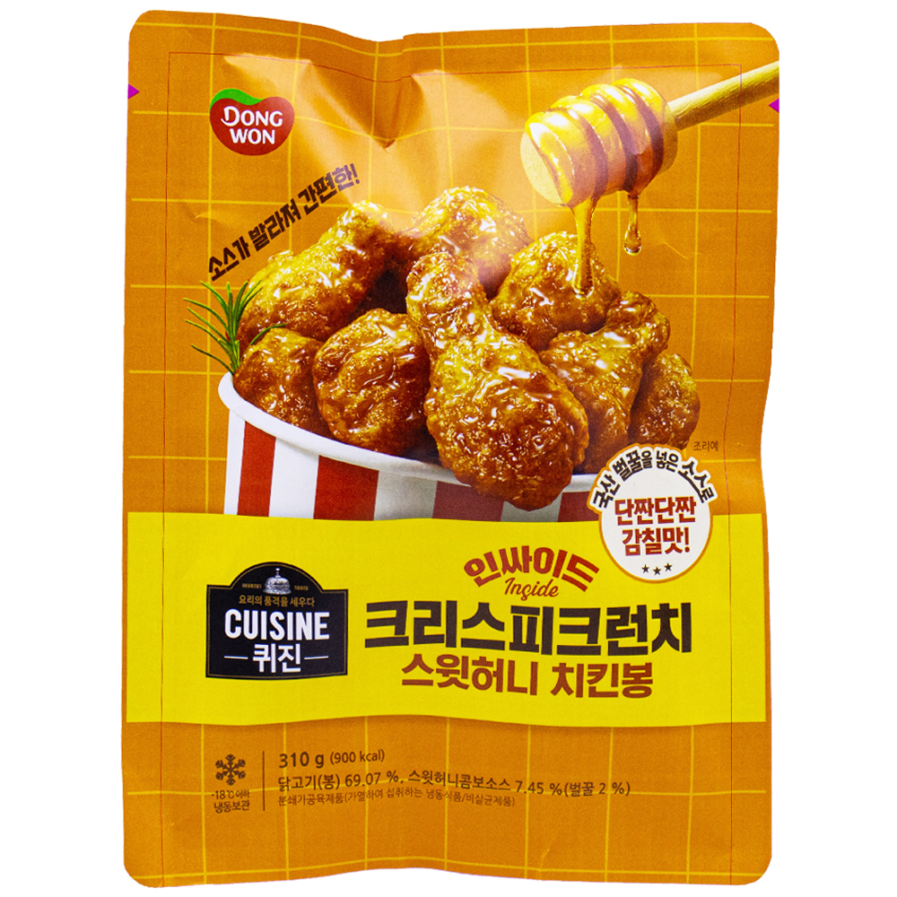동원 퀴진 인싸이드 스윗허니 치킨봉 310g
