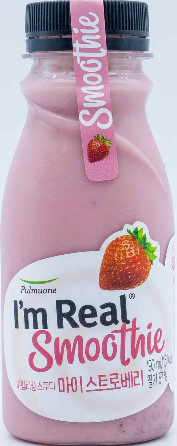 풀무원 아임리얼 스무디 마이 스트로베리 190ml