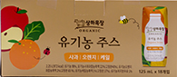 상하목장 유기농주스 사과오렌지케일 2.25L