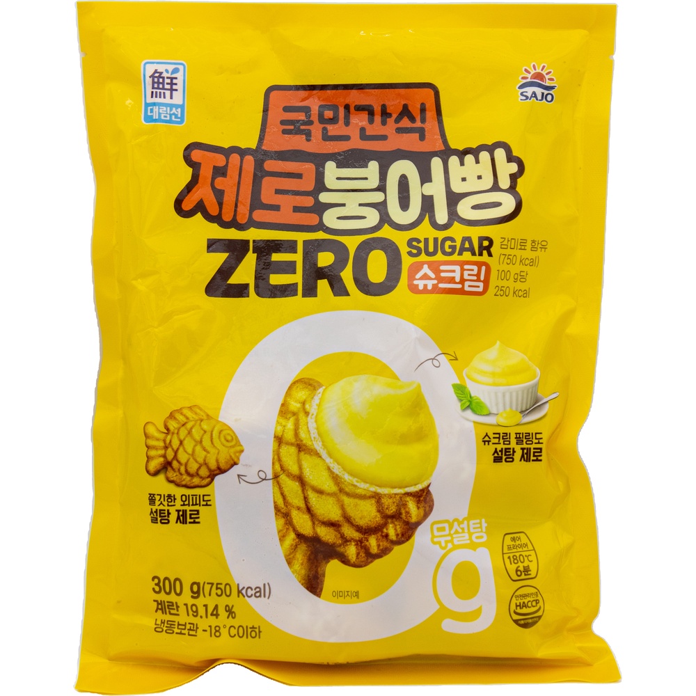 사조 대림선 제로붕어빵 슈크림 300g