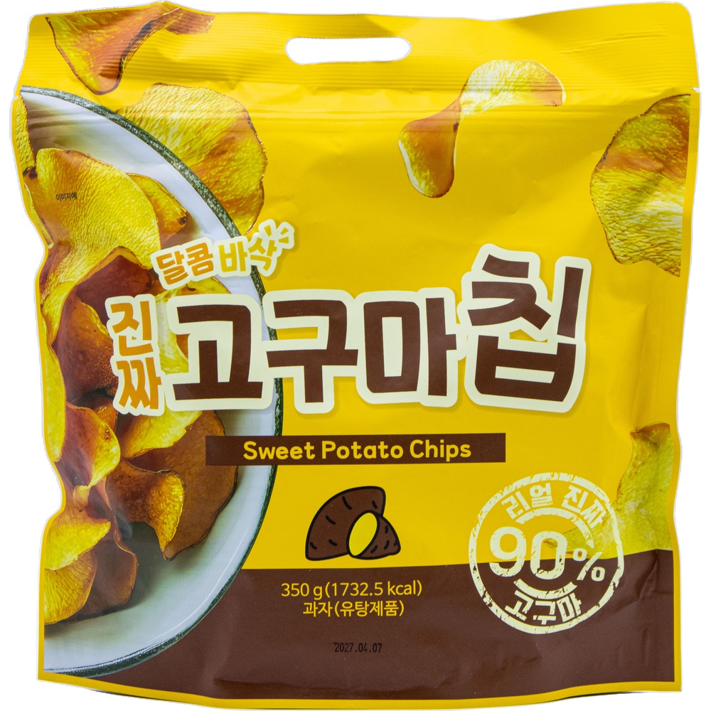 감성글로벌 달콤바삭 진짜 고구마칩 350g