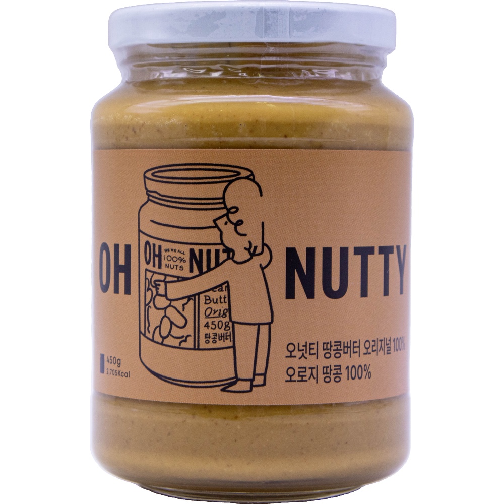 오넛티 땅콩버터 오리지널 100% 450g