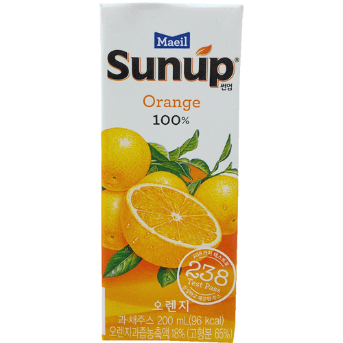 매일 썬업 오렌지 200ml
