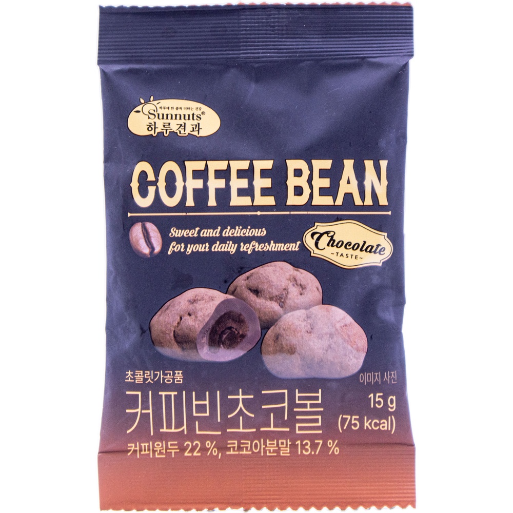 선명농수산 썬넛트 하루견과 커피빈초코볼 15g