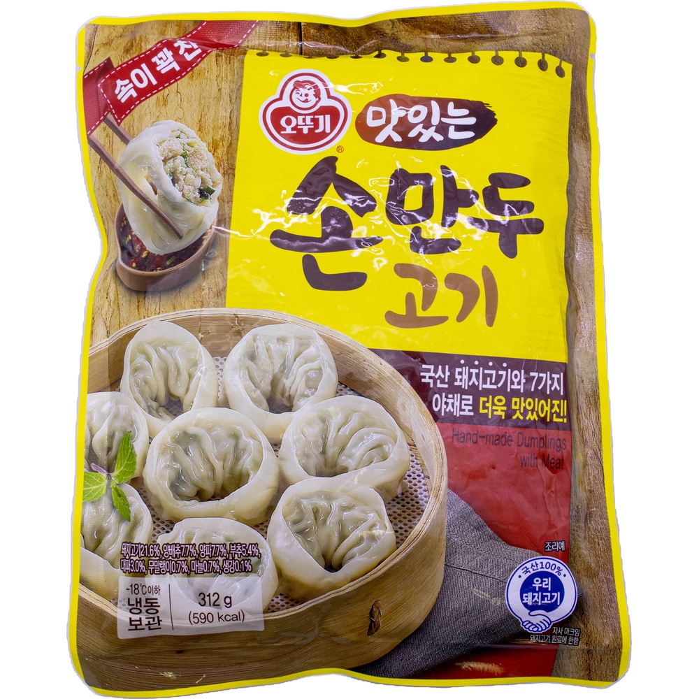 오뚜기 맛있는 손만두 고기 312g