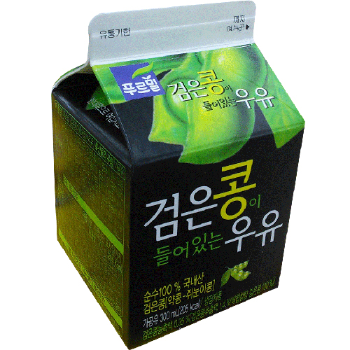 푸르밀 검은콩이 들어있는 우유 300ml