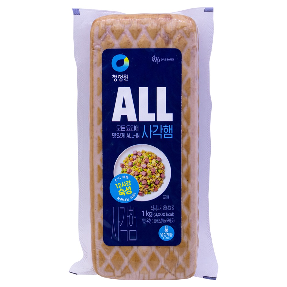 대상 청정원 올 사각햄 1000g