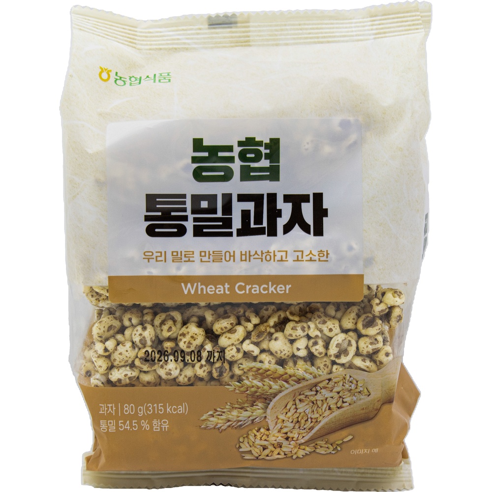농협 통밀과자 80g