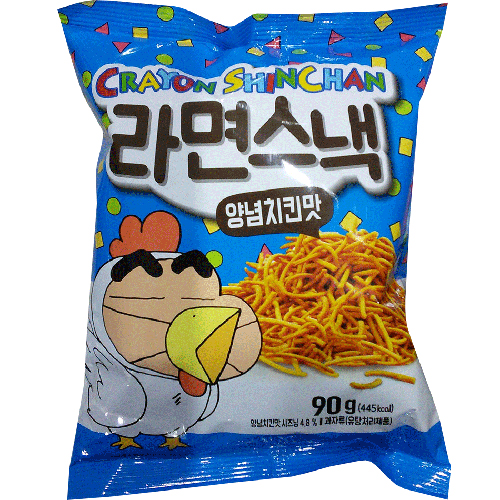 크레용신짱 짱구 라면스낵 양념치킨맛 90g