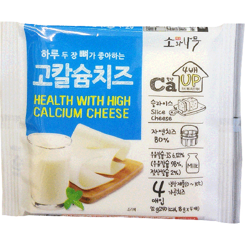 동원 소와나무 고칼슘치즈 72g