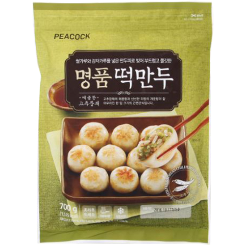 피코크 명품 떡만두 고추잡채 700g