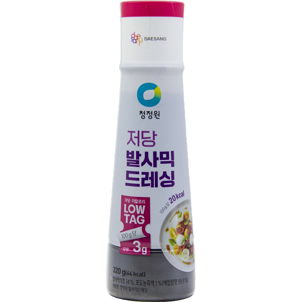 대상 청정원 저당 발사믹 드레싱 320g