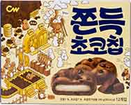 청우식품 쫀득초코칩 240g