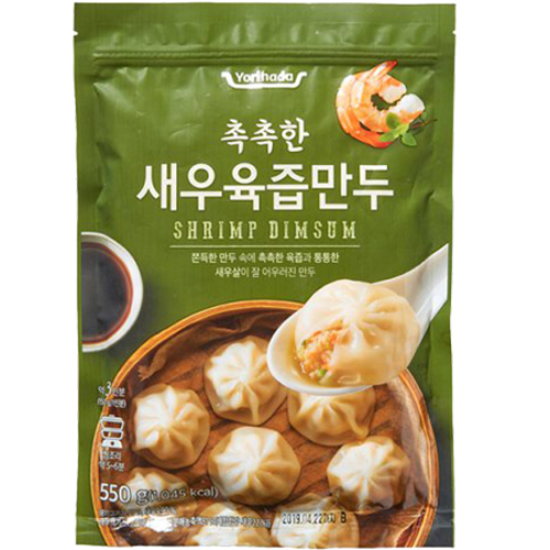요리하다 촉촉한 새우육즙만두 550g