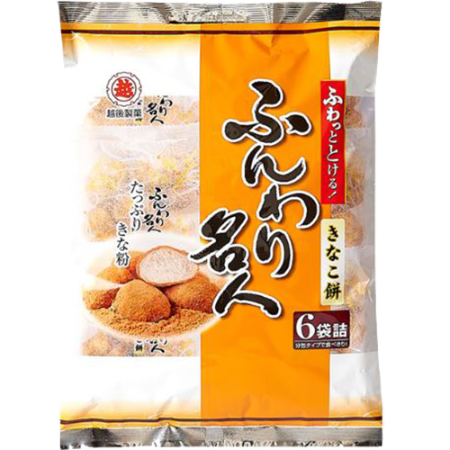 에치고제과 훈와리메이진 콩가루모찌 85g