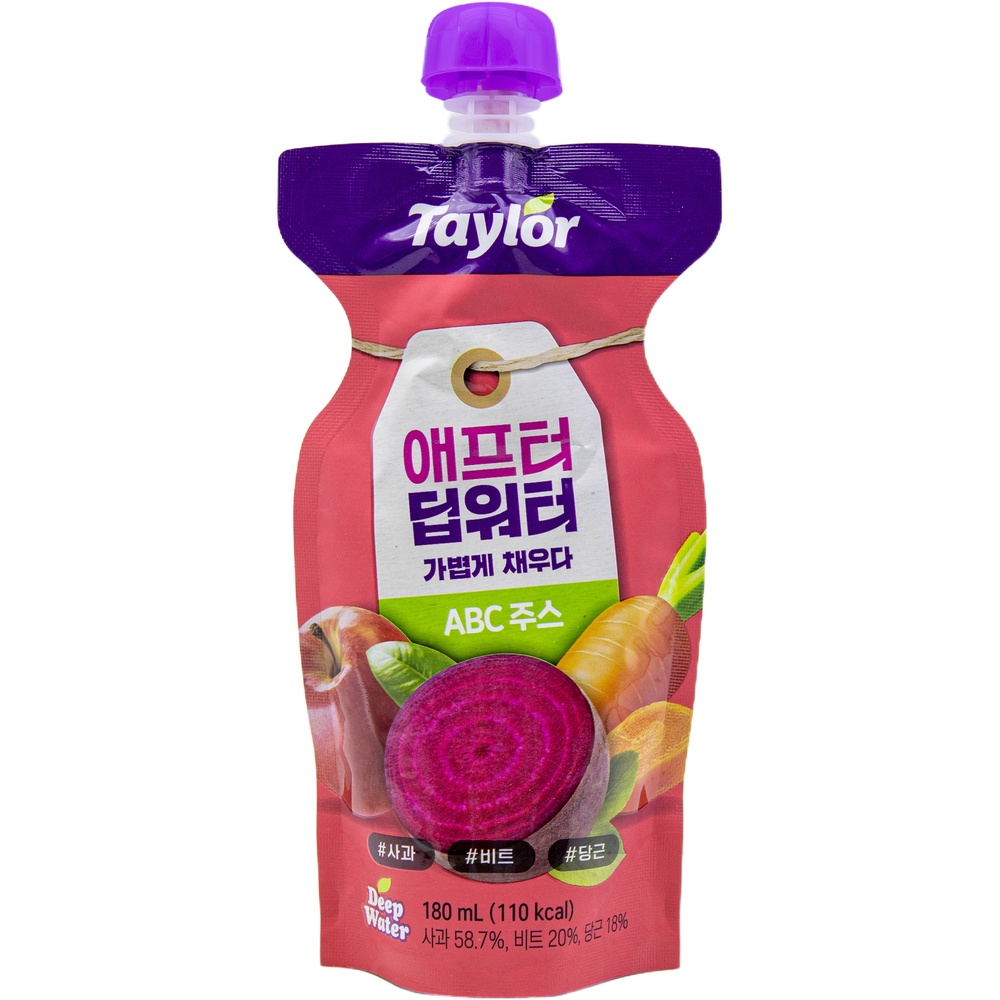 테일러 애프터 딥워터 ABC 주스 180mL