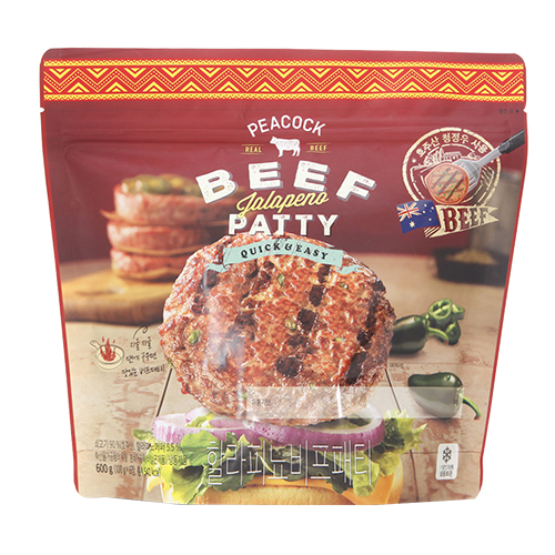 피코크 할라피뇨비프패티 600g