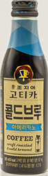 조지아 고티카 콜드브루 아메리카노 265ml