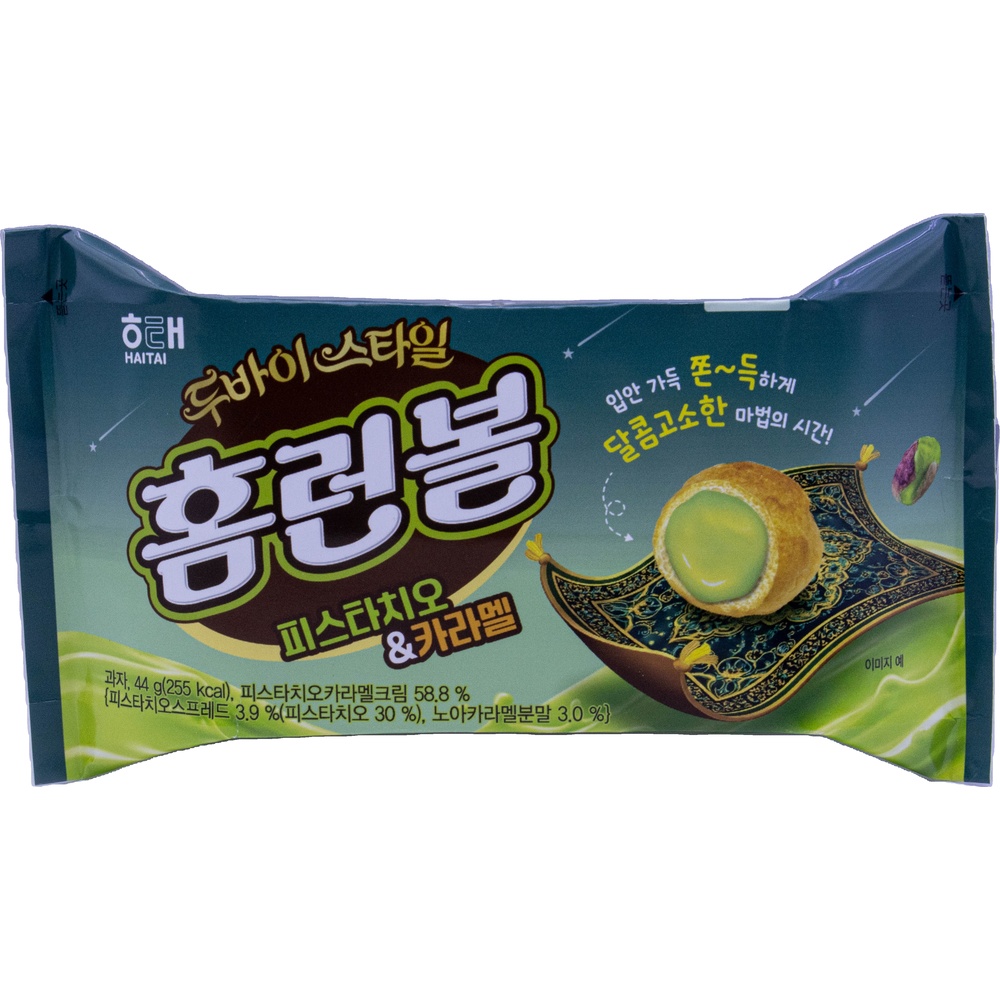 해태 홈런볼 피스타치오 카라멜 44g