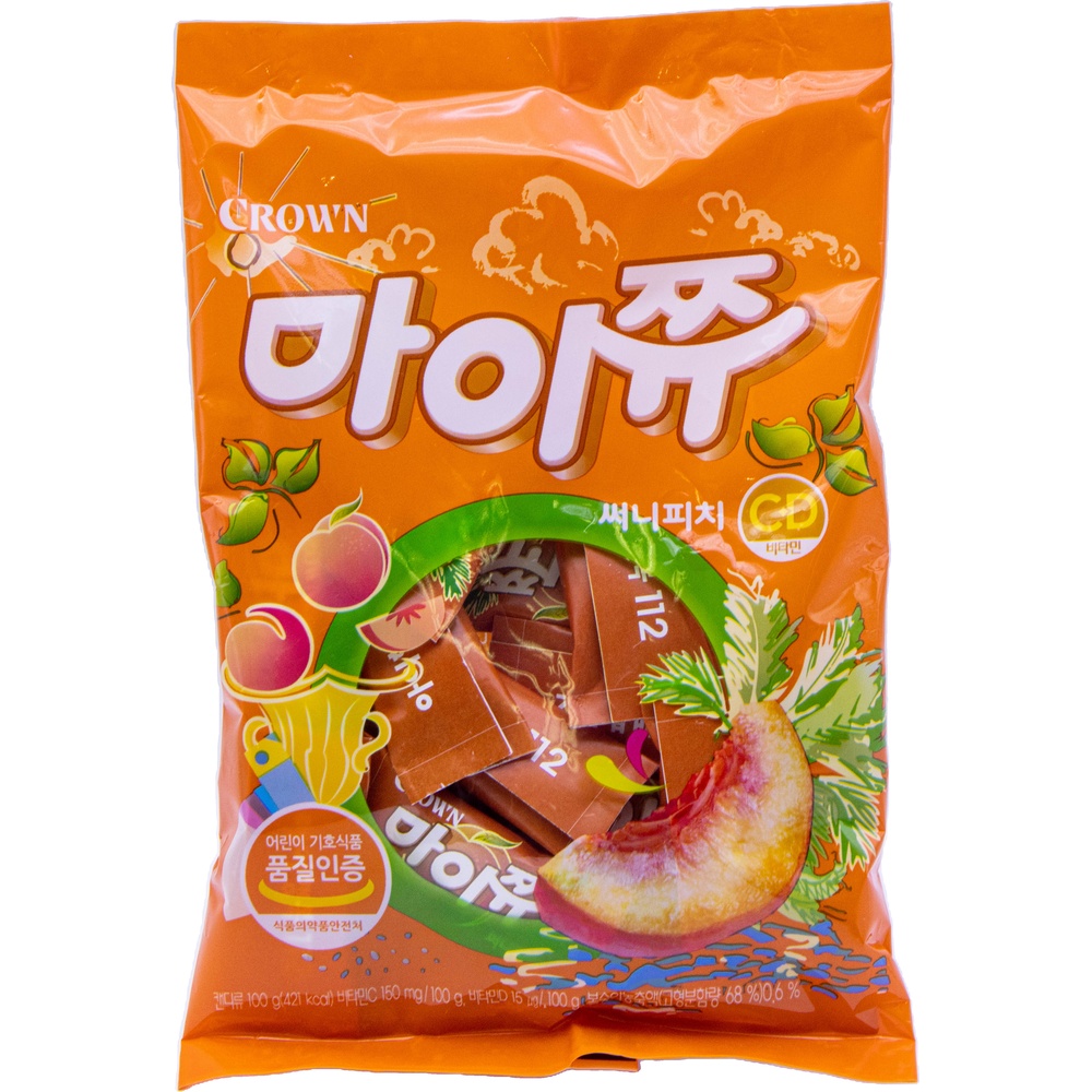 크라운 마이쮸 써니피치 4.4g