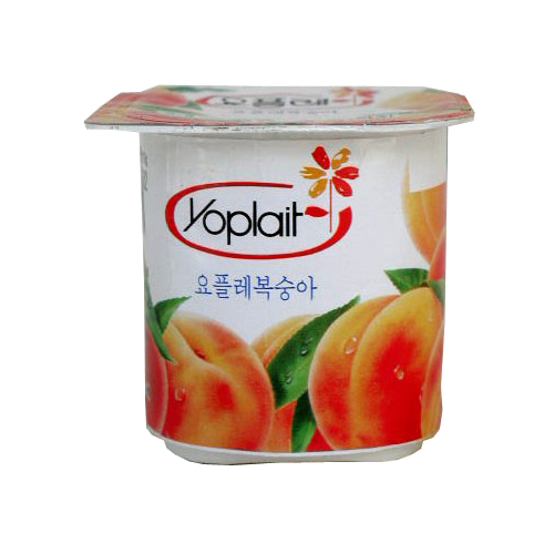 요플레 오리지널 복숭아 85g