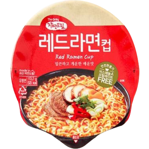 자연드림 레드라면 컵 113.2g