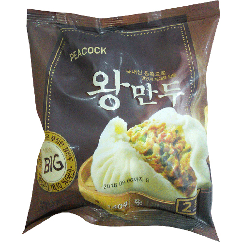 피코크 왕만두 140g