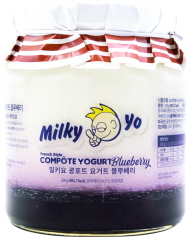 밀키요 콩포트 요거트 블루베리 330g