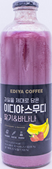 이디야 스무디 딸기&바나나 1L