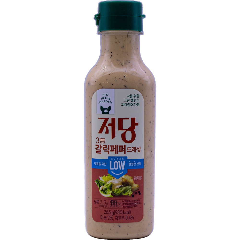 삼립 피그인더가든 저당 갈릭페퍼드레싱 265g