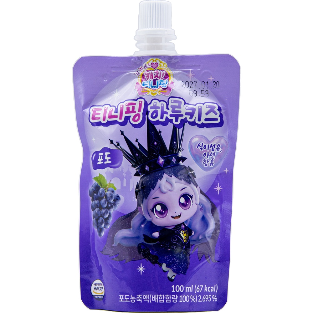 프레시코 캐치티니핑 하루키즈 포도 100mL