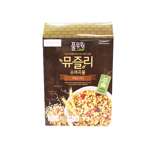 풀무원 뮤즐리 슈퍼곡물 렌틸&귀리 400g
