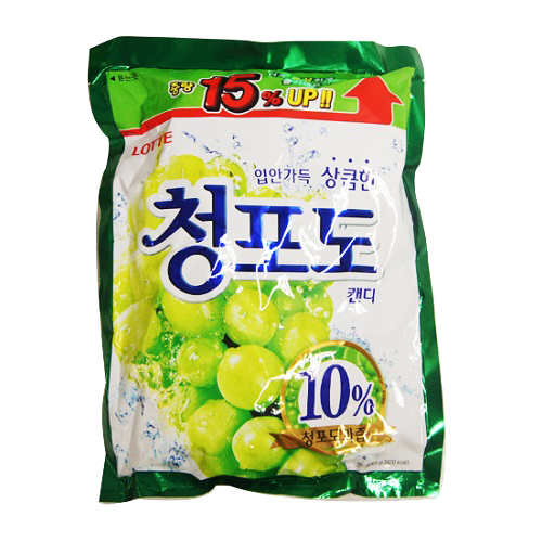 롯데 청포도 캔디 893g