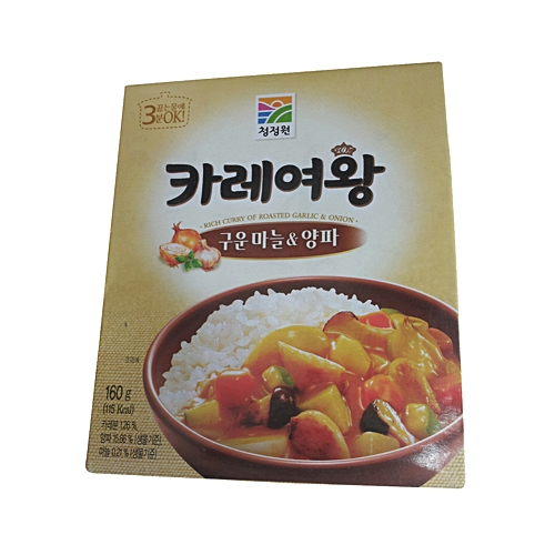 대상 청정원 카레여왕 구운마늘&양파 160g