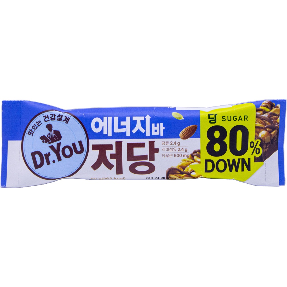 오리온 닥터유 에너지바 저당 50g