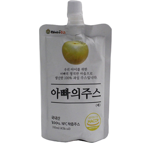 연두팜 아빠의주스 배 100ml