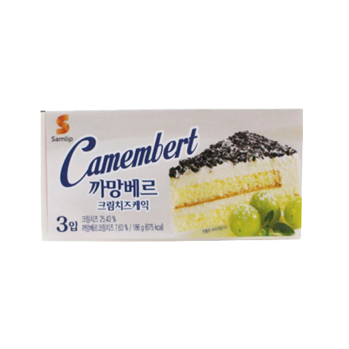 삼립 까망베르 크림치즈케익 186g
