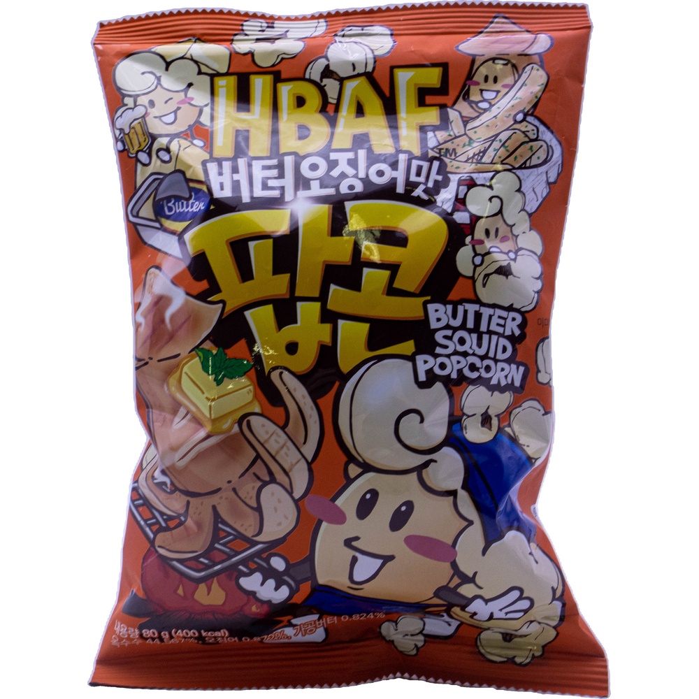 바프 버터오징어맛 팝콘 80g