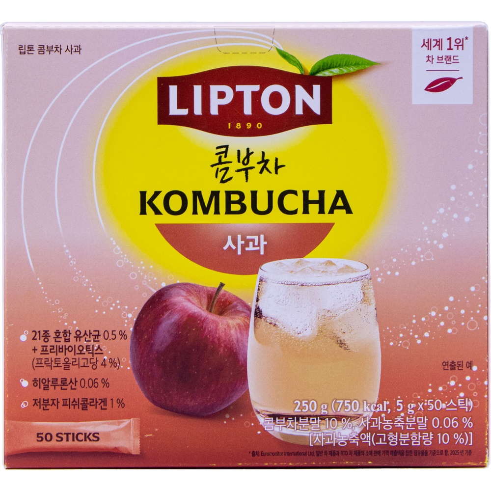 립톤 콤부차 사과 5g