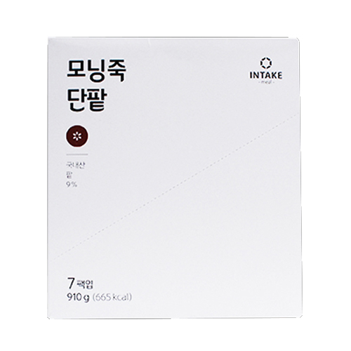 인테이크 모닝죽 통단팥 910g