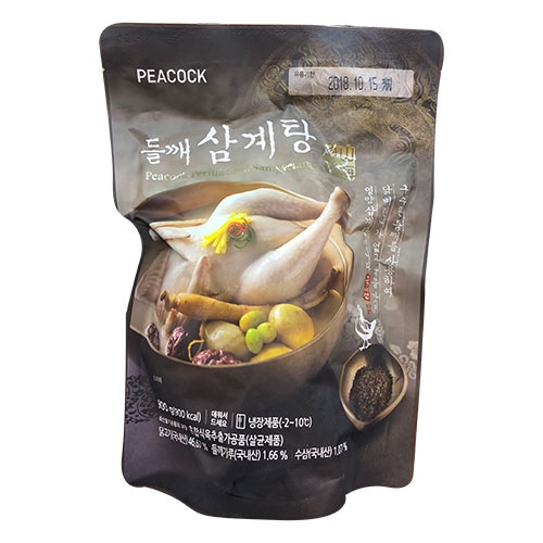 피코크 들깨삼계탕 900g
