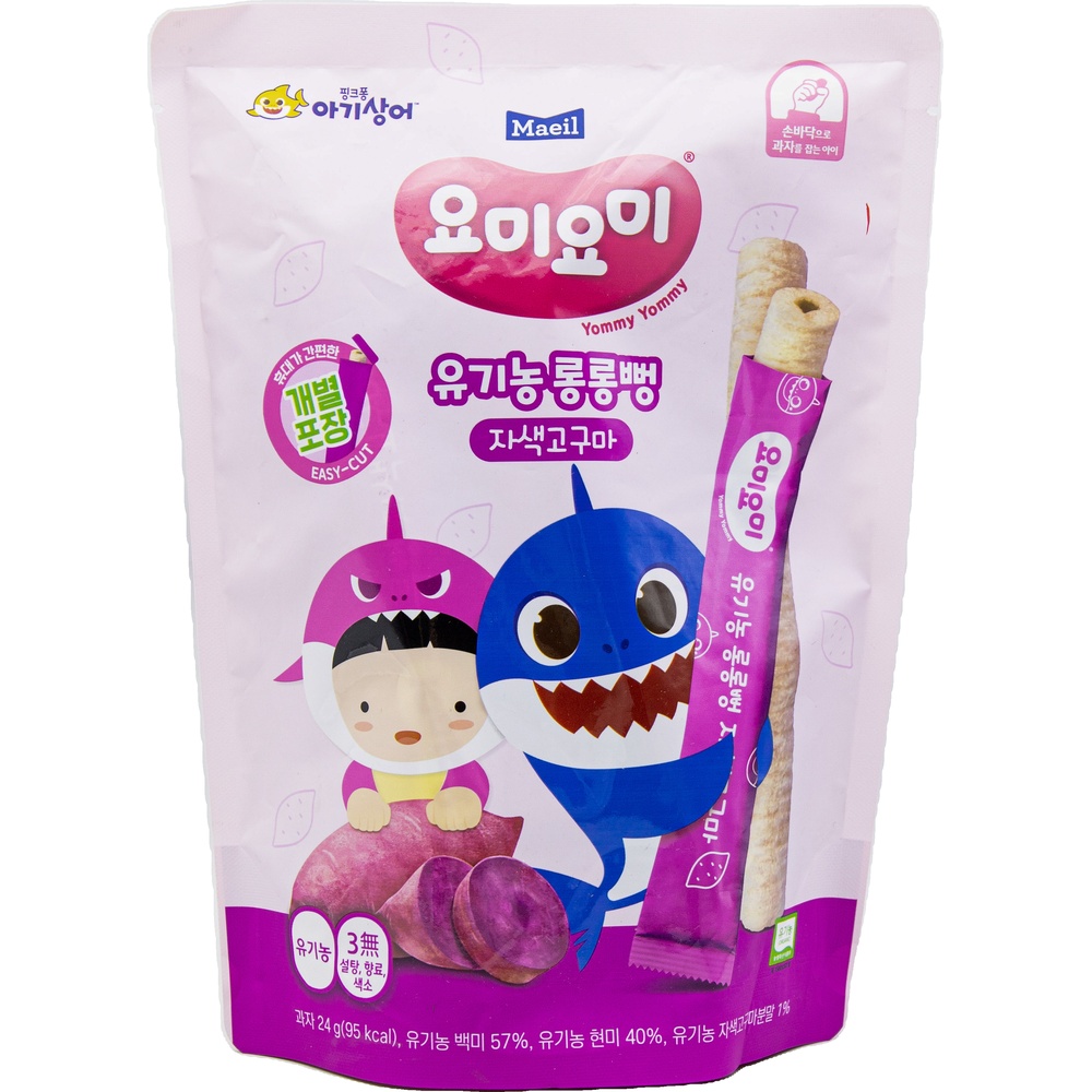 매일 요미요미 유기농 롱롱뻥 자색고구마 3g