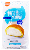 삼립 소화가 잘되는 우유가 들어간 생크림빵 190g