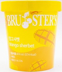 부르스터스 망고샤벳 474ml